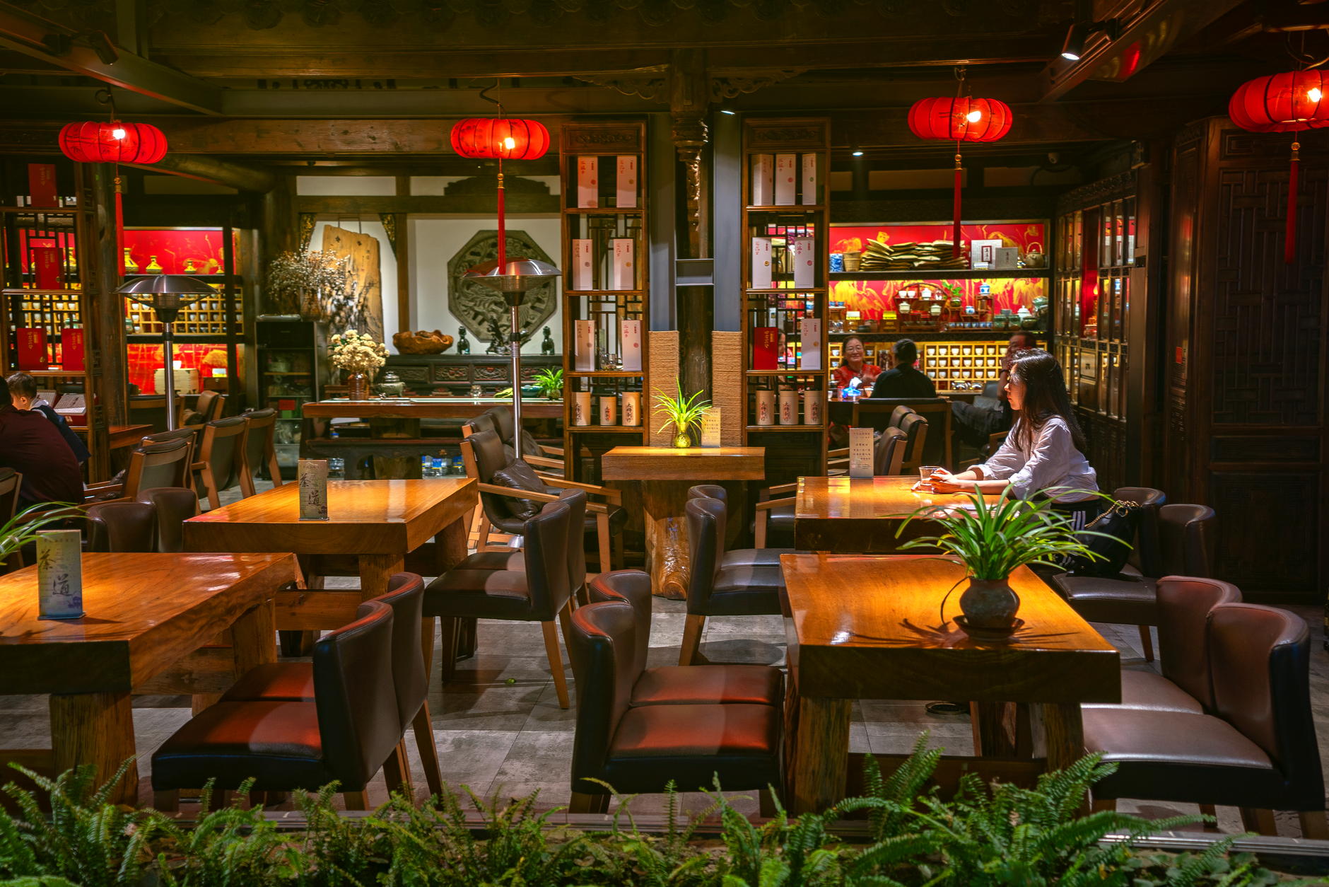 A-Mei Tea House interior