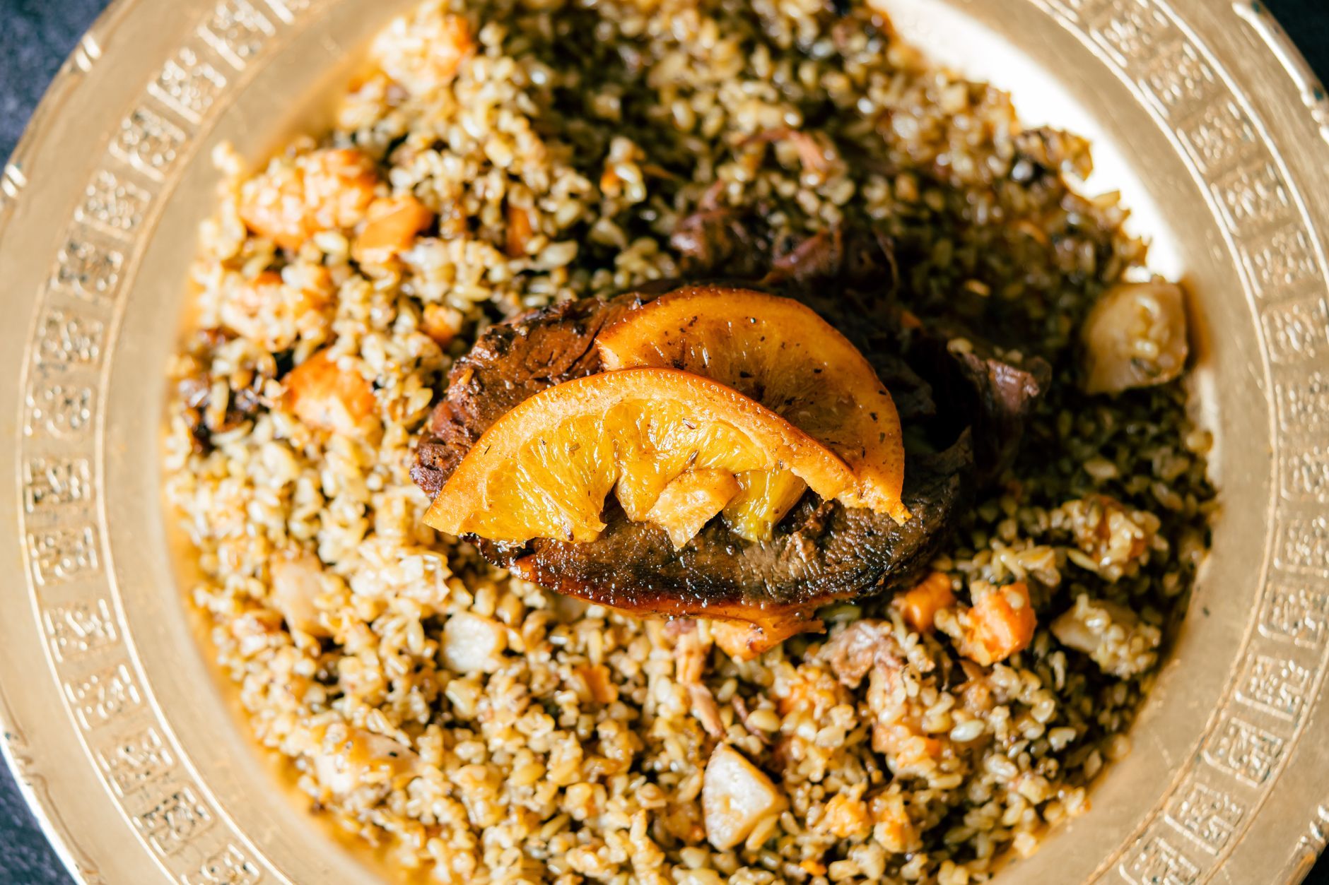 Bait Al Luban signature dish plated