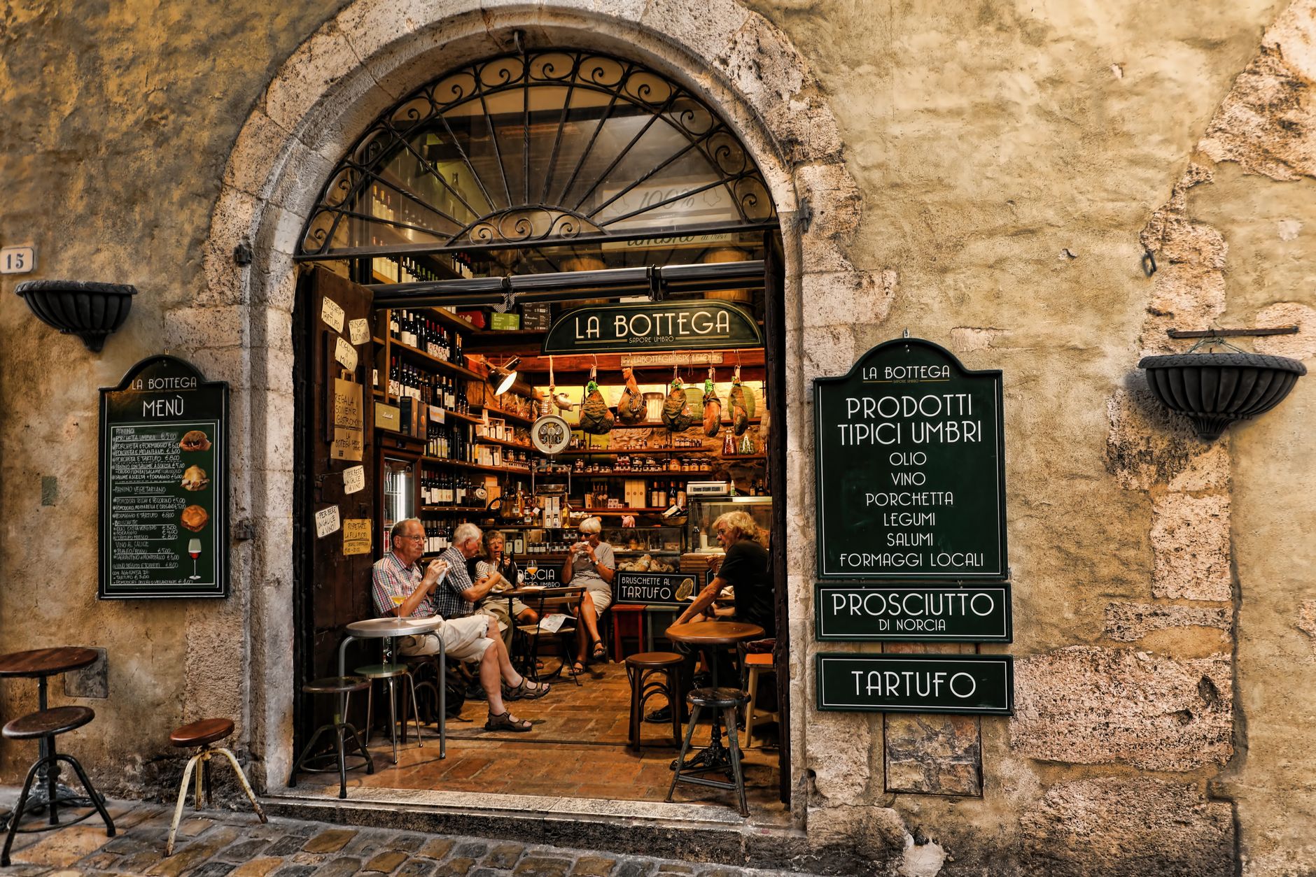 Bottega del Vino interior