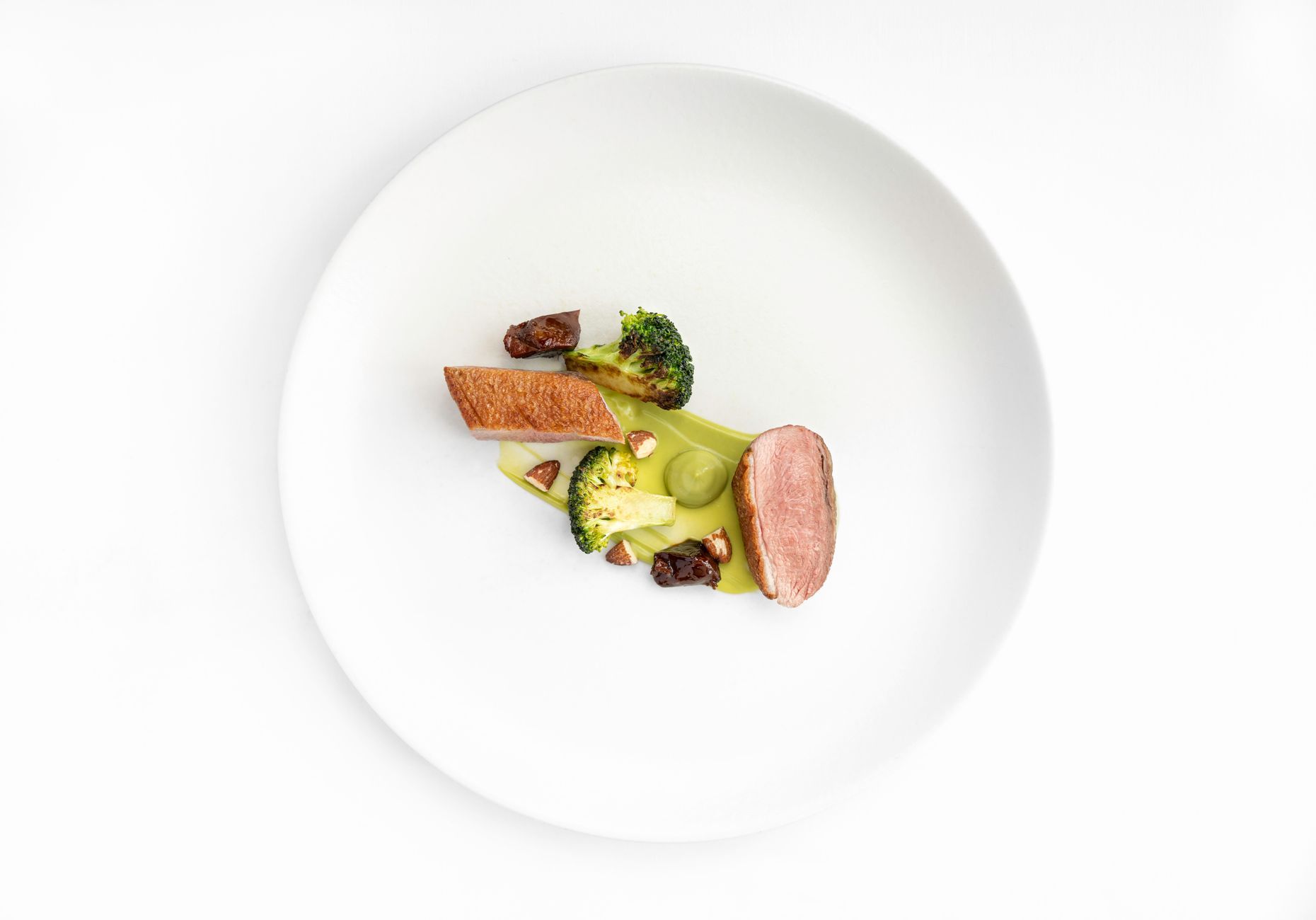 Chez Caroline signature dish plated