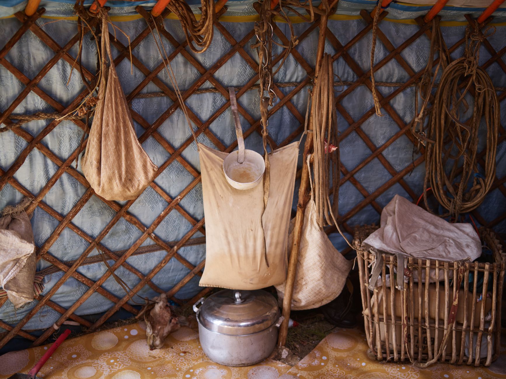Ger Camp Kitchen interior