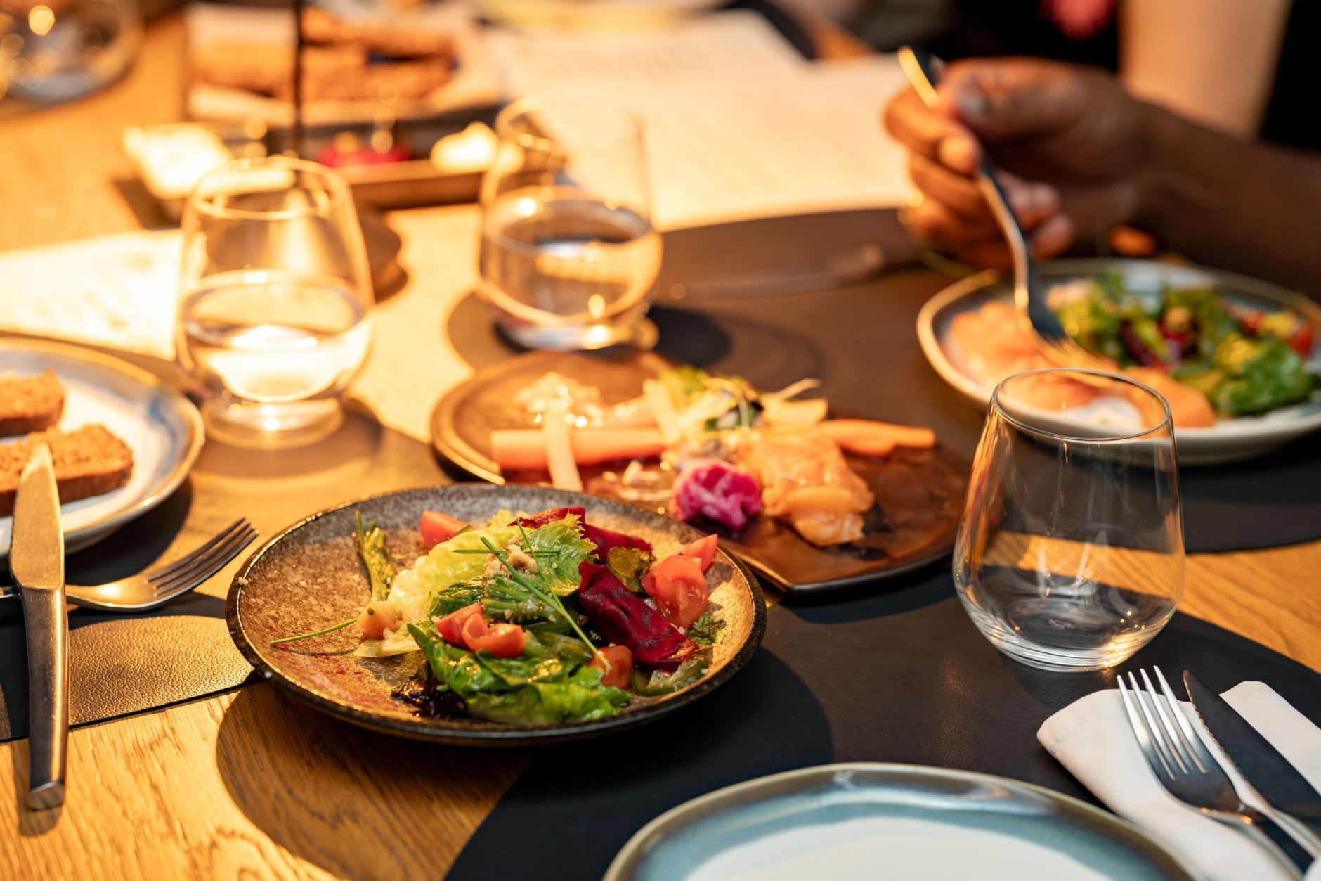 Hawksworth signature dish food