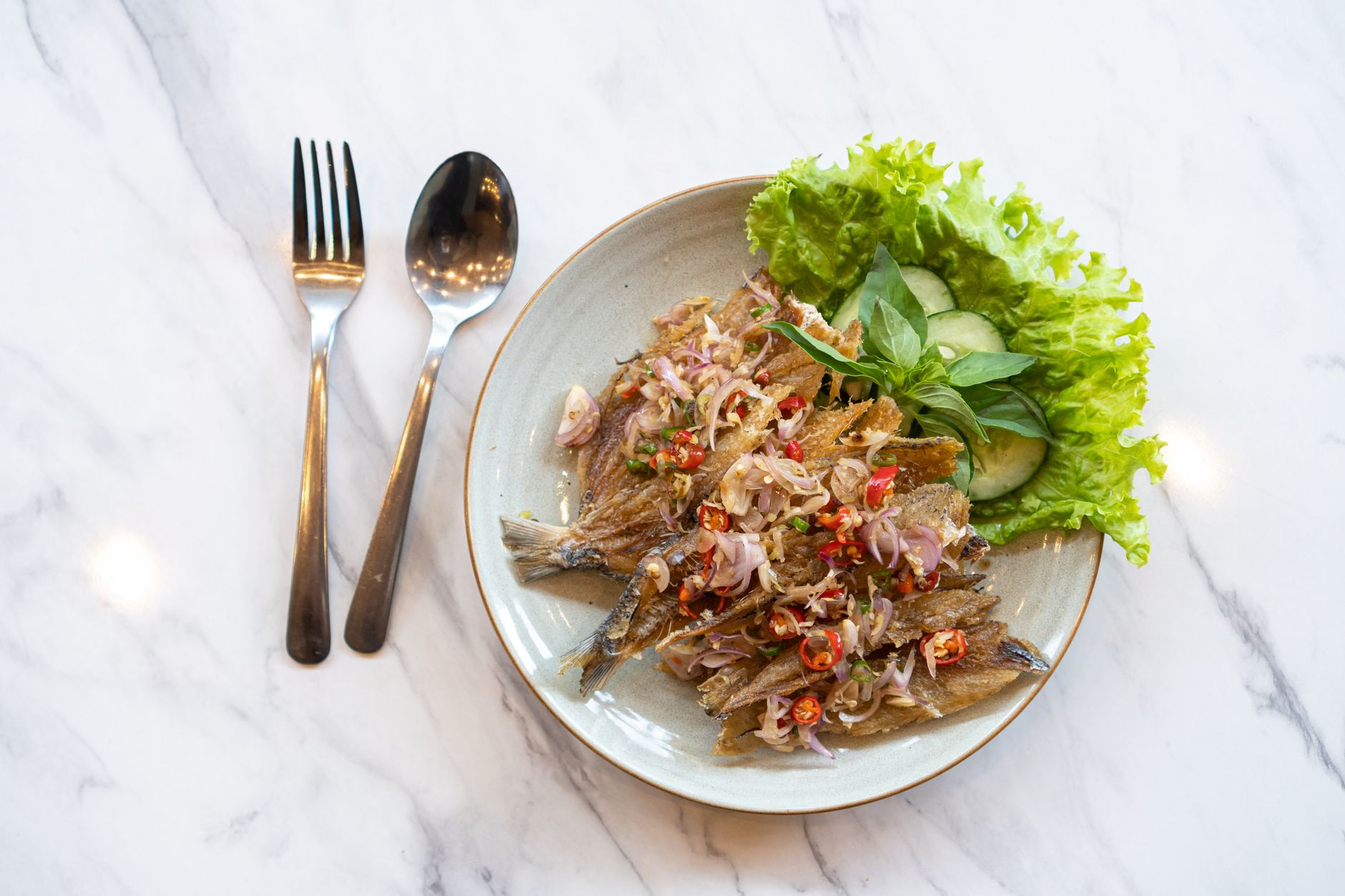 Hidangan signature Ikan Pepes Timor