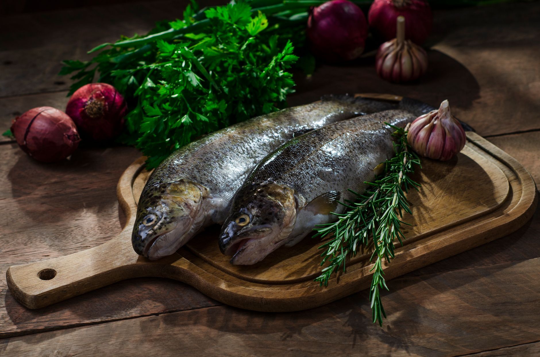 The Trout Inn signature dish
