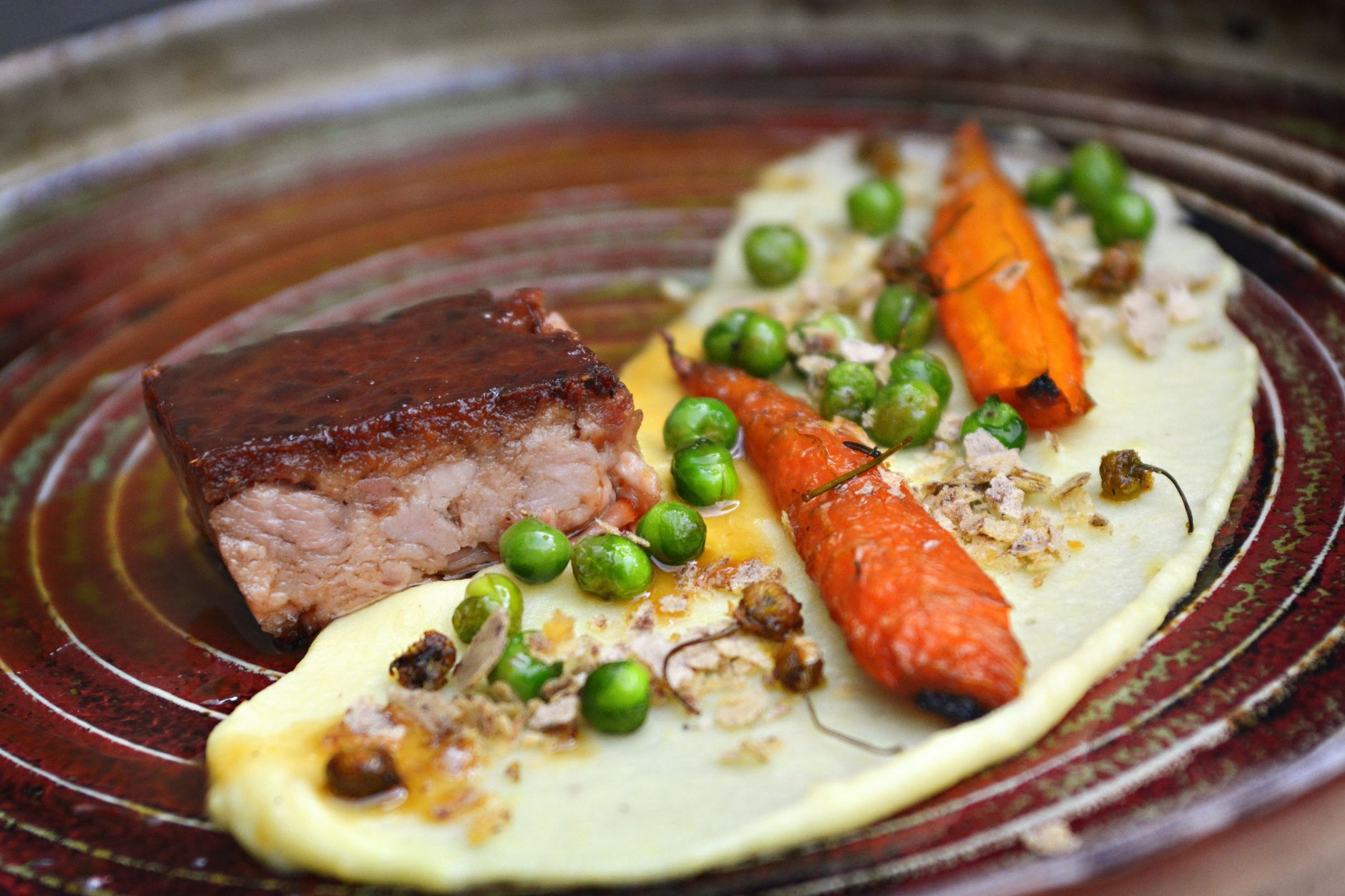 Topaz signature dish plated
