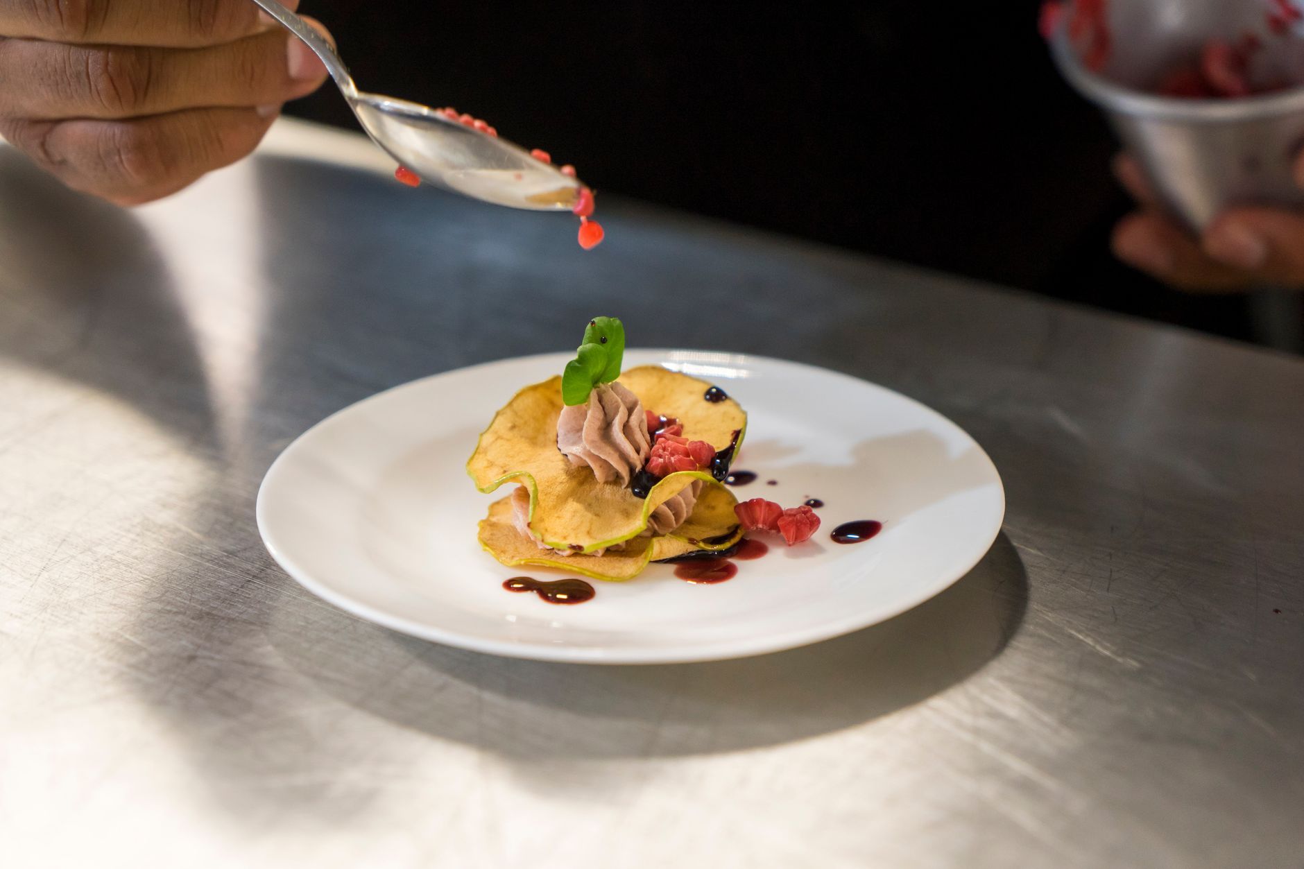 Vespertine gourmet food