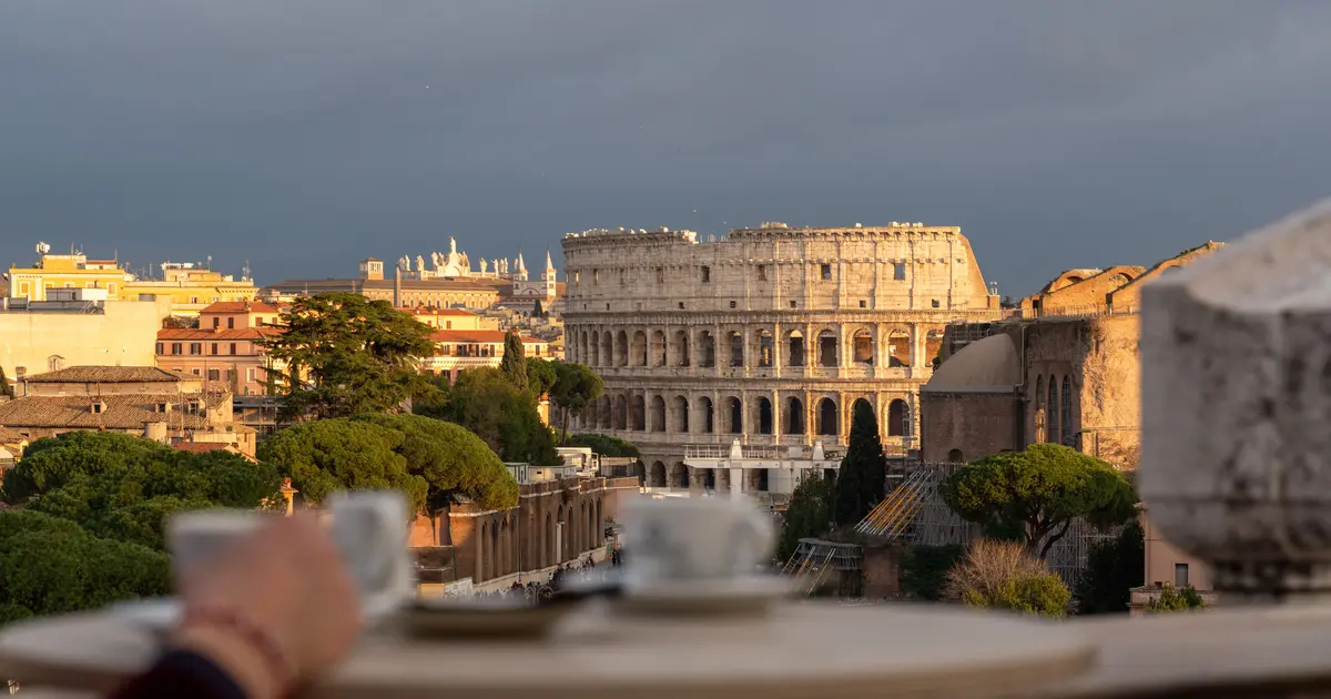 Cafe Rome Italy - Kuliner Eropa