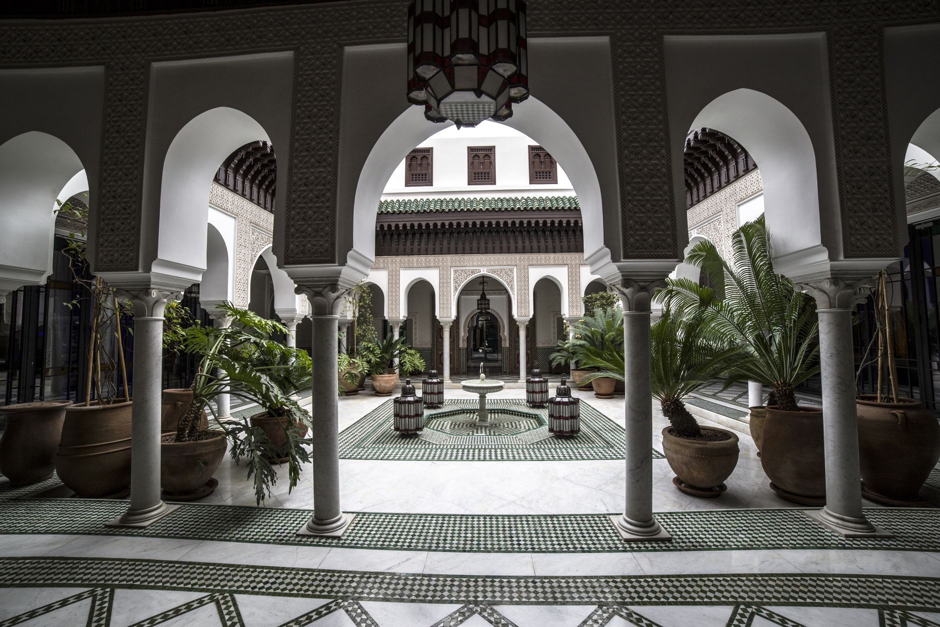 La Mamounia signature Tasting Menu dish