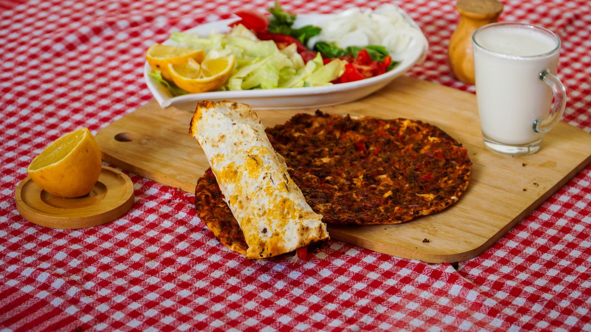 Authentic Lahmacun at Bereket Doner Istanbul Turkey hidden gem Turkish Street Food